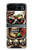 S0753 Skull Wing Rose Punk Case For Motorola Razr 40