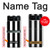 S2297 Black and White Vertical Stripes Case For Motorola Razr 40