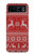 S2835 Christmas Reindeer Knitted Pattern Case For Motorola Razr 40