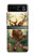 S2841 Vintage Reindeer Christmas Case For Motorola Razr 40