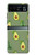 S3285 Avocado Fruit Pattern Case For Motorola Razr 40