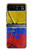 S3306 Colombia Flag Vintage Football Graphic Case For Motorola Razr 40