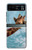 S3680 Cute Smile Giraffe Case For Motorola Razr 40