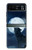 S3693 Grim White Wolf Full Moon Case For Motorola Razr 40