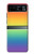 S3698 LGBT Gradient Pride Flag Case For Motorola Razr 40