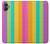 S3678 Colorful Rainbow Vertical Case For Samsung Galaxy A05