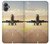 S3837 Airplane Take off Sunrise Case For Samsung Galaxy A05