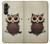 S0360 Coffee Owl Case For Samsung Galaxy A05s