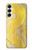 S2713 Yellow Snake Skin Graphic Printed Case For Samsung Galaxy A05s