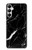 S2895 Black Marble Graphic Printed Case For Samsung Galaxy A05s