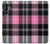 S3091 Pink Plaid Pattern Case For Samsung Galaxy A05s
