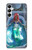 S3912 Cute Little Mermaid Aqua Spa Case For Samsung Galaxy A05s