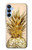 S3490 Gold Pineapple Case For Samsung Galaxy A15 5G