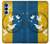 S3857 Peace Dove Ukraine Flag Case For Samsung Galaxy A15 5G