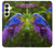S1565 Bluebird of Happiness Blue Bird Case For Samsung Galaxy A25 5G