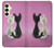 S1832 Love Cat Case For Samsung Galaxy A25 5G