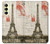 S2108 Eiffel Tower Paris Postcard Case For Samsung Galaxy A25 5G