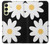 S2315 Daisy White Flowers Case For Samsung Galaxy A25 5G
