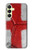 S3316 England Flag Vintage Football Graphic Case For Samsung Galaxy A25 5G