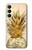 S3490 Gold Pineapple Case For Samsung Galaxy A25 5G
