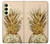 S3490 Gold Pineapple Case For Samsung Galaxy A25 5G