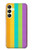 S3678 Colorful Rainbow Vertical Case For Samsung Galaxy A25 5G
