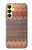 S3752 Zigzag Fabric Pattern Graphic Printed Case For Samsung Galaxy A25 5G
