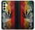 S3890 Reggae Rasta Flag Smoke Case For Samsung Galaxy A25 5G