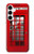 S0058 British Red Telephone Box Case For Samsung Galaxy A35 5G