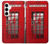S0058 British Red Telephone Box Case For Samsung Galaxy A35 5G