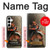 S0796 Japan Red Samurai Case For Samsung Galaxy A35 5G