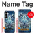 S1135 Wolf with knives Rock Case For Samsung Galaxy A35 5G