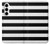 S1596 Black and White Striped Case For Samsung Galaxy A35 5G
