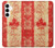 S1603 Canada Flag Old Vintage Case For Samsung Galaxy A35 5G