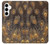 S3691 Gold Peacock Feather Case For Samsung Galaxy A35 5G