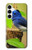 S3839 Bluebird of Happiness Blue Bird Case For Samsung Galaxy A35 5G