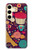 S2353 Paris Cartoon Vintage Pattern Case For Samsung Galaxy S24