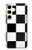 S2492 Black and White Check Case For Samsung Galaxy S24