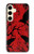 S3325 Crow Black Blood Tree Case For Samsung Galaxy S24