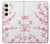 S3707 Pink Cherry Blossom Spring Flower Case For Samsung Galaxy S24