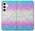 S3747 Trans Flag Polygon Case For Samsung Galaxy S24