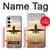 S3837 Airplane Take off Sunrise Case For Samsung Galaxy S24 S3837 Airplane Take off Sunrise Case For Samsung Galaxy S24