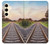 S3866 Railway Straight Train Track Case For Samsung Galaxy S24