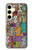 S3879 Retro Music Doodle Case For Samsung Galaxy S24