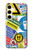 S3960 Safety Signs Sticker Collage Case For Samsung Galaxy S24