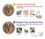 S2183 Goat Wood Graphic Printed Case For Samsung Galaxy S24 Plus