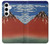 S2390 Katsushika Hokusai Red Fuji Case For Samsung Galaxy S24 Plus