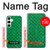 S2704 Green Fish Scale Pattern Graphic Case For Samsung Galaxy S24 Plus