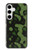 S2877 Green Snake Skin Graphic Printed Case For Samsung Galaxy S24 Plus