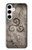 S2892 Triskele Symbol Stone Texture Case For Samsung Galaxy S24 Plus